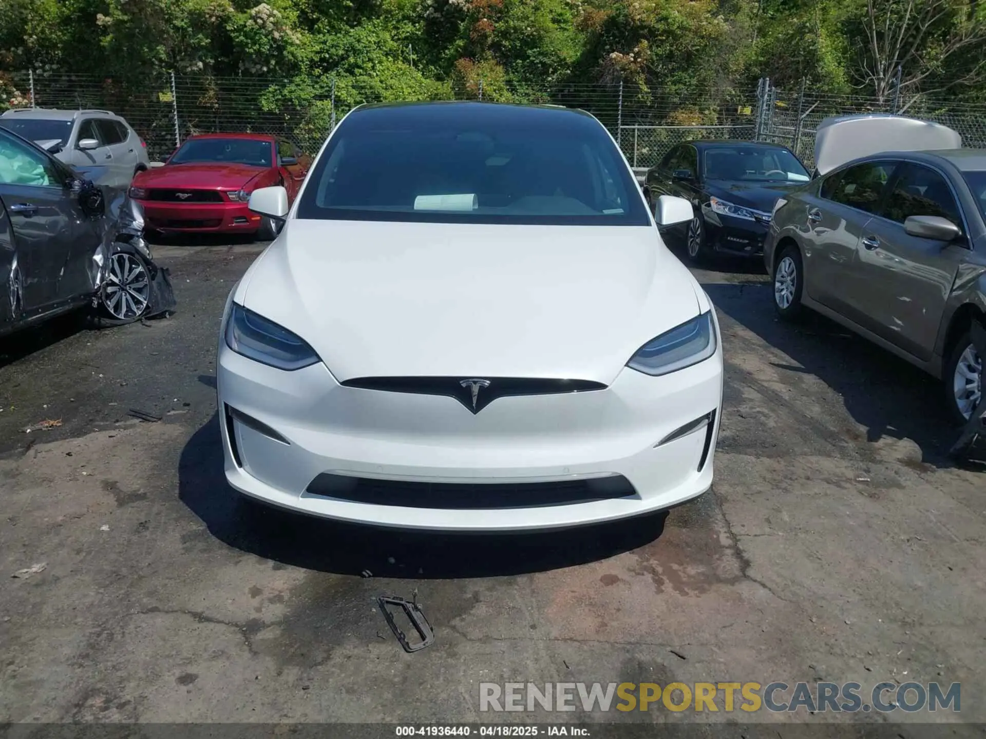 12 Фотография поврежденного автомобиля 7SAXCBE69NF354836 TESLA MODEL X 2022