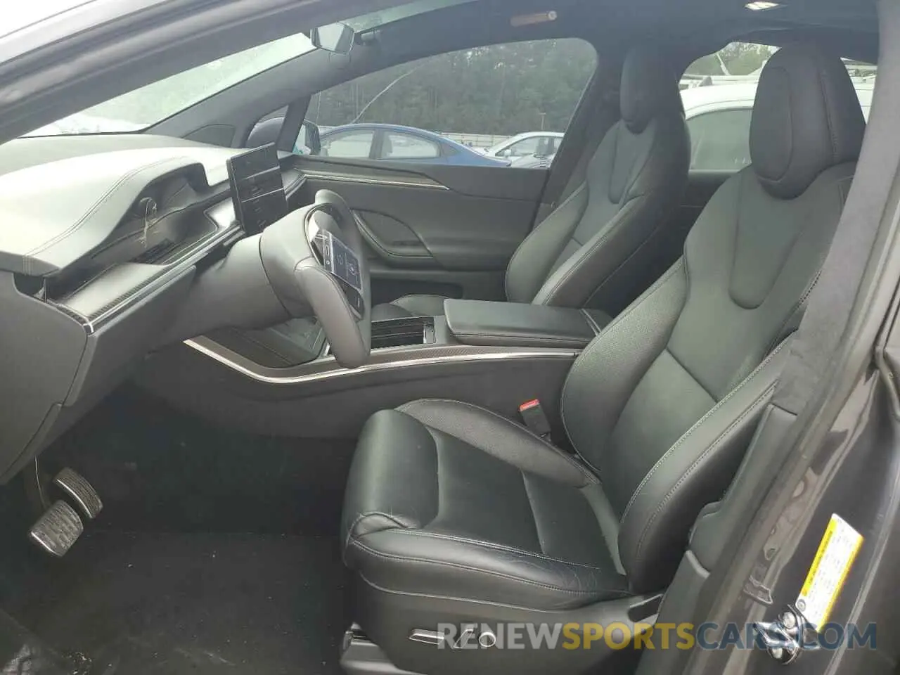 7 Photograph of a damaged car 7SAXCBE6XNF333784 TESLA MODEL X 2022