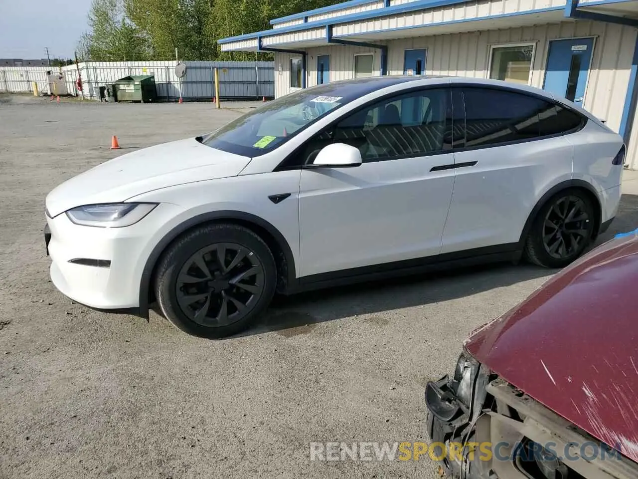 1 Фотография поврежденного автомобиля 7SAXCDE51NF342652 TESLA MODEL X 2022