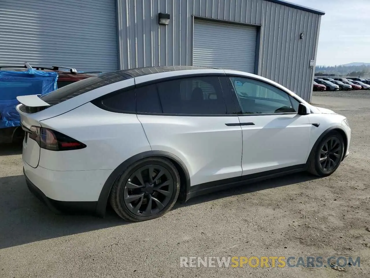 3 Фотография поврежденного автомобиля 7SAXCDE51NF342652 TESLA MODEL X 2022