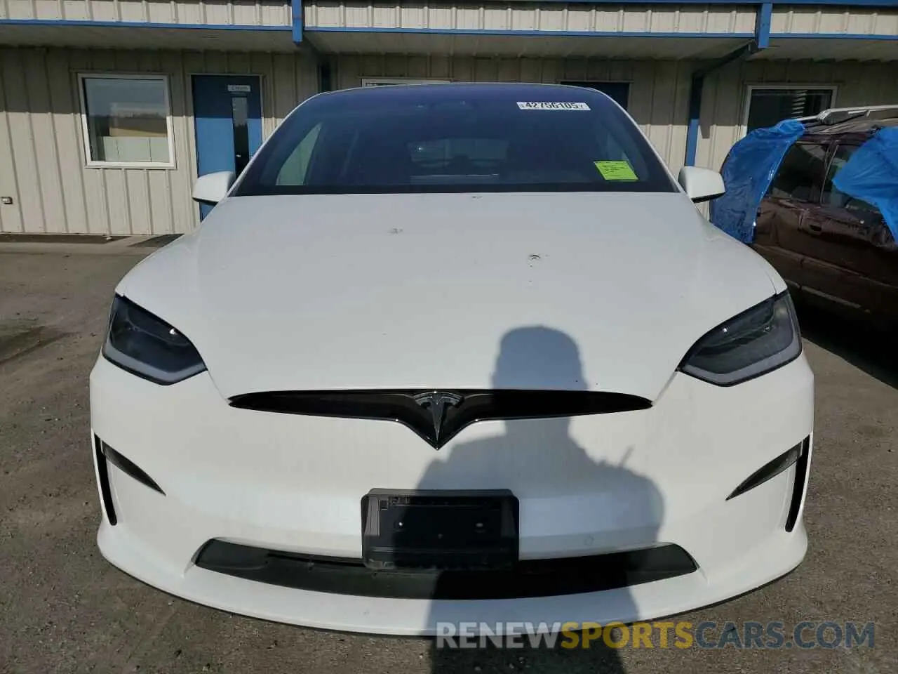 5 Фотография поврежденного автомобиля 7SAXCDE51NF342652 TESLA MODEL X 2022