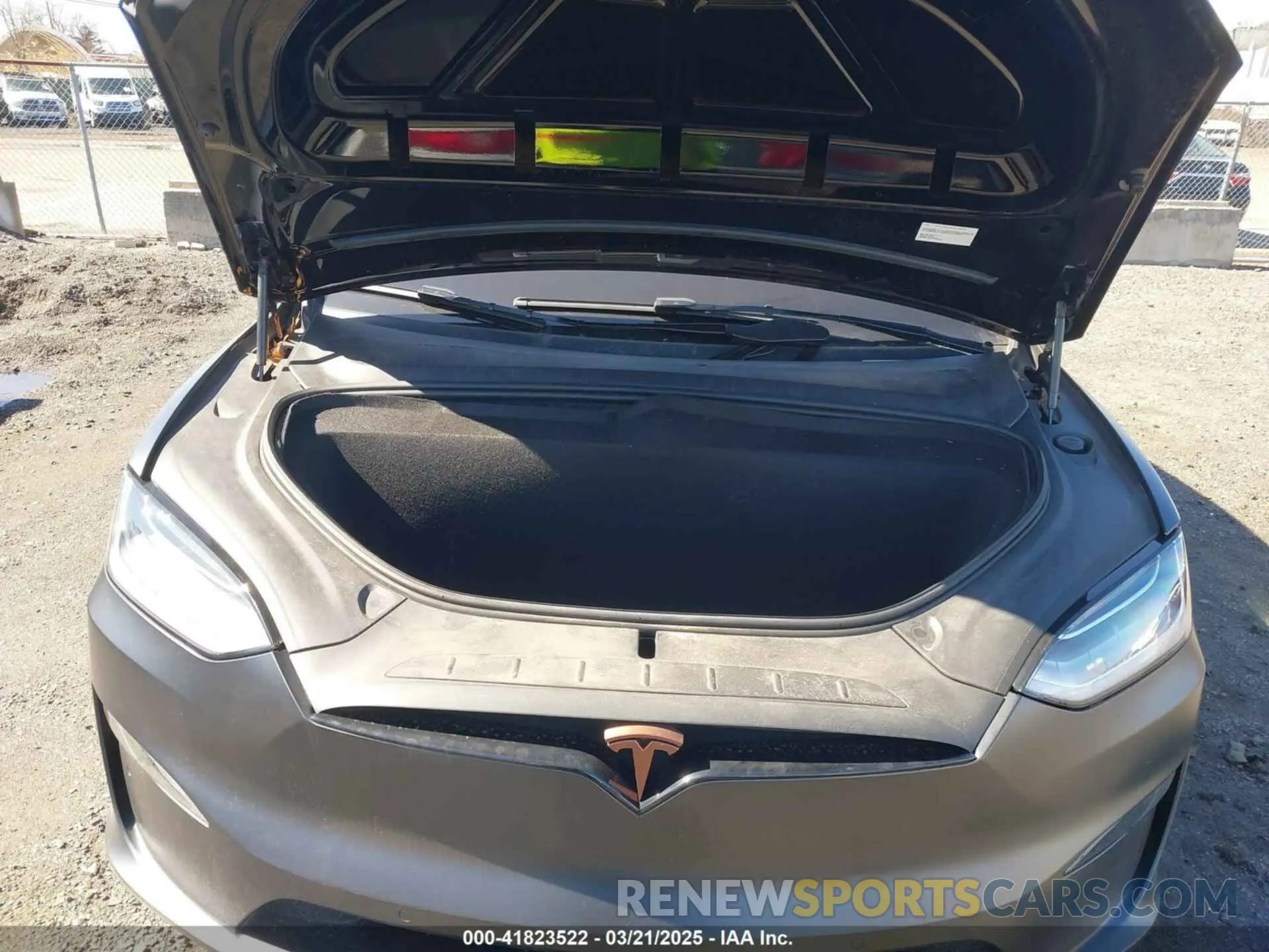 10 Фотография поврежденного автомобиля 7SAXCDE52NF345835 TESLA MODEL X 2022