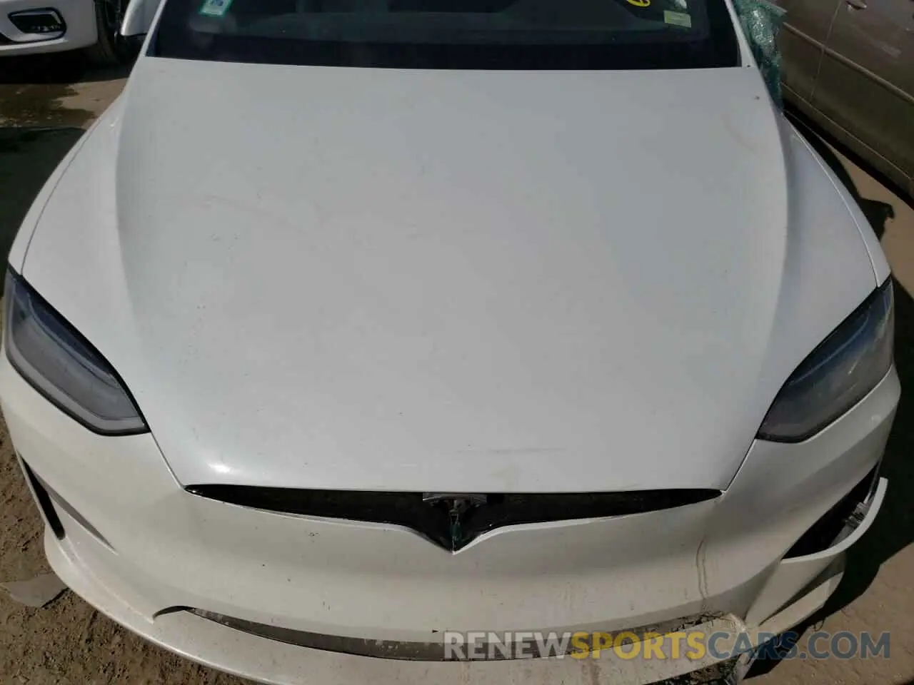 7 Photograph of a damaged car 7SAXCDE53NF341938 TESLA MODEL X 2022