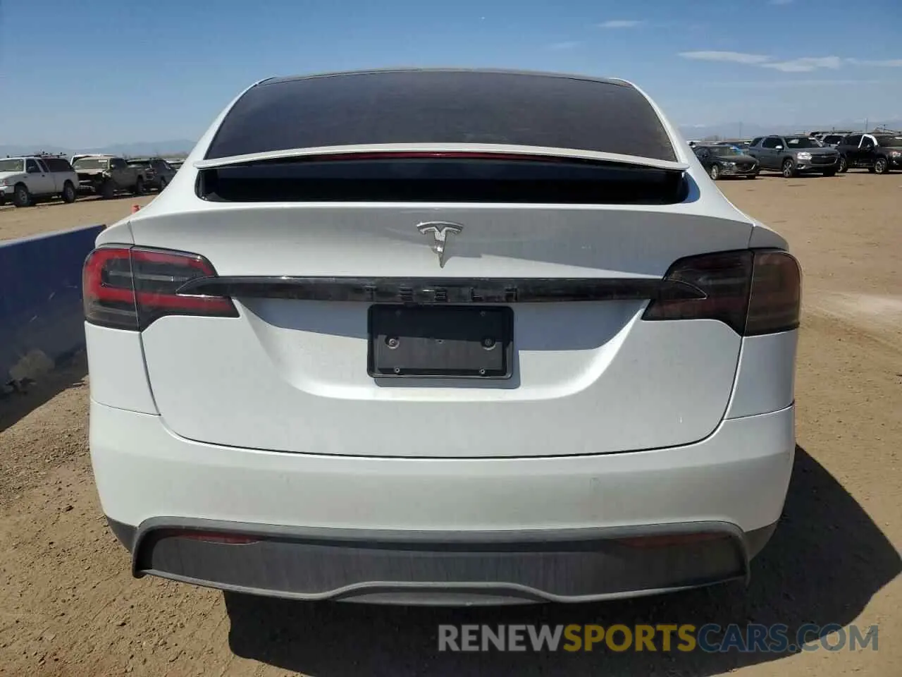 6 Photograph of a damaged car 7SAXCDE53NF358660 TESLA MODEL X 2022