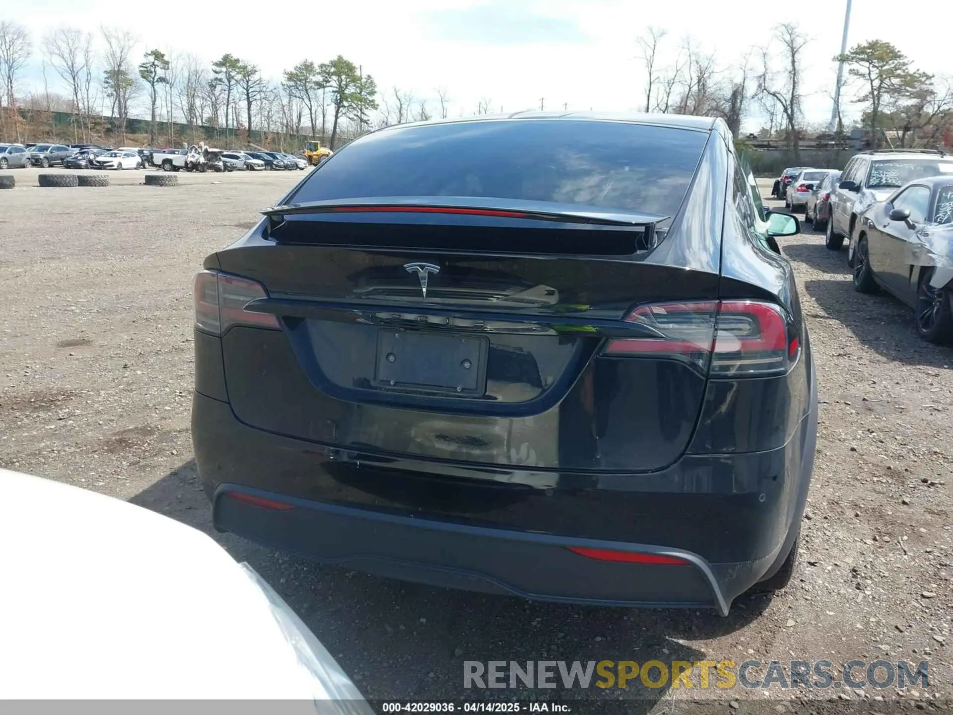 16 Photograph of a damaged car 7SAXCDE55NF340371 TESLA MODEL X 2022