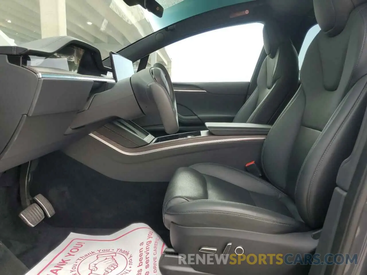 7 Photograph of a damaged car 7SAXCDE55NF364931 TESLA MODEL X 2022