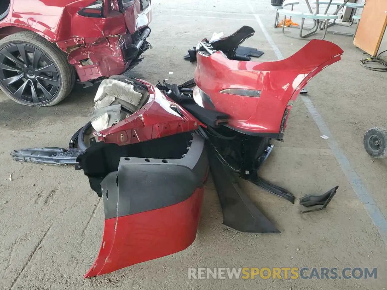 13 Фотография поврежденного автомобиля 7SAXCDE56NF337897 TESLA MODEL X 2022