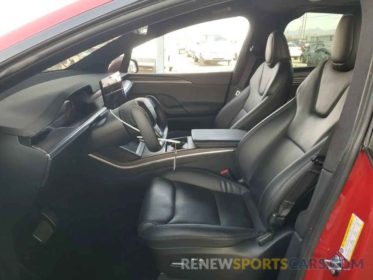 7 Фотография поврежденного автомобиля 7SAXCDE56NF337897 TESLA MODEL X 2022