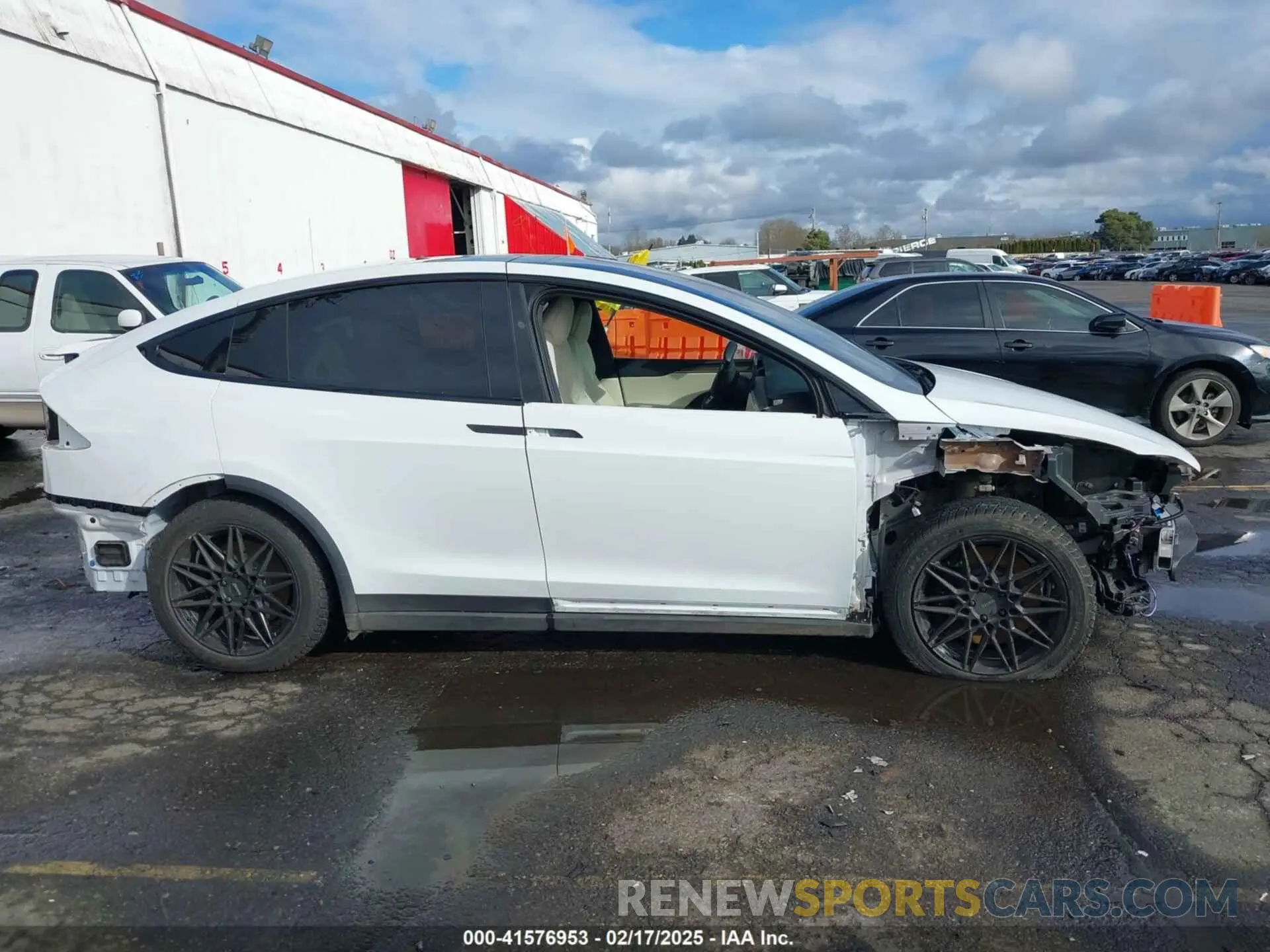 14 Фотография поврежденного автомобиля 7SAXCDE56NF360208 TESLA MODEL X 2022