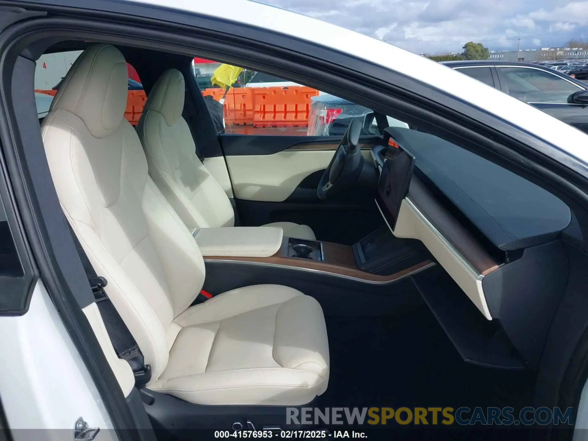 5 Фотография поврежденного автомобиля 7SAXCDE56NF360208 TESLA MODEL X 2022