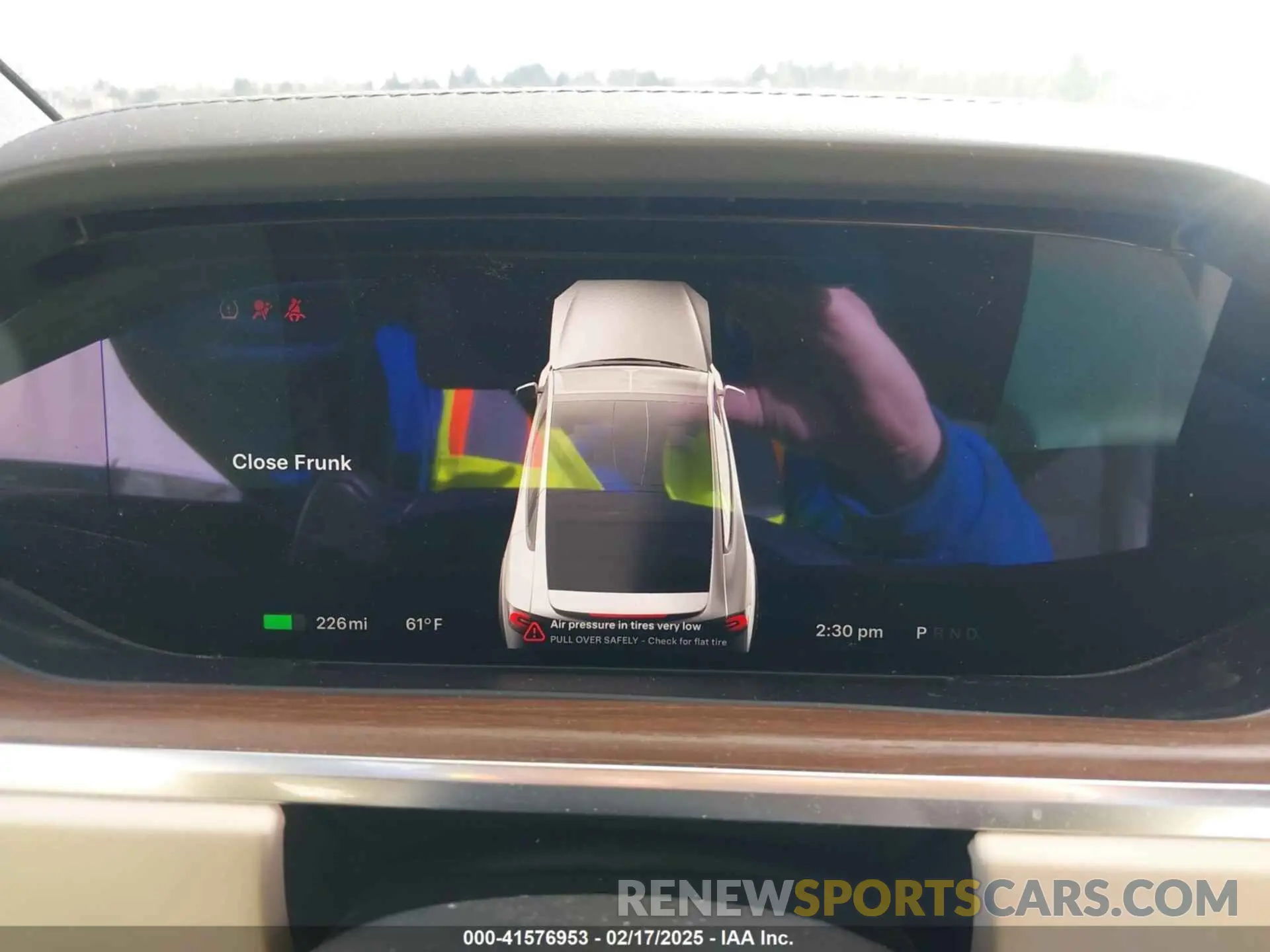 7 Фотография поврежденного автомобиля 7SAXCDE56NF360208 TESLA MODEL X 2022