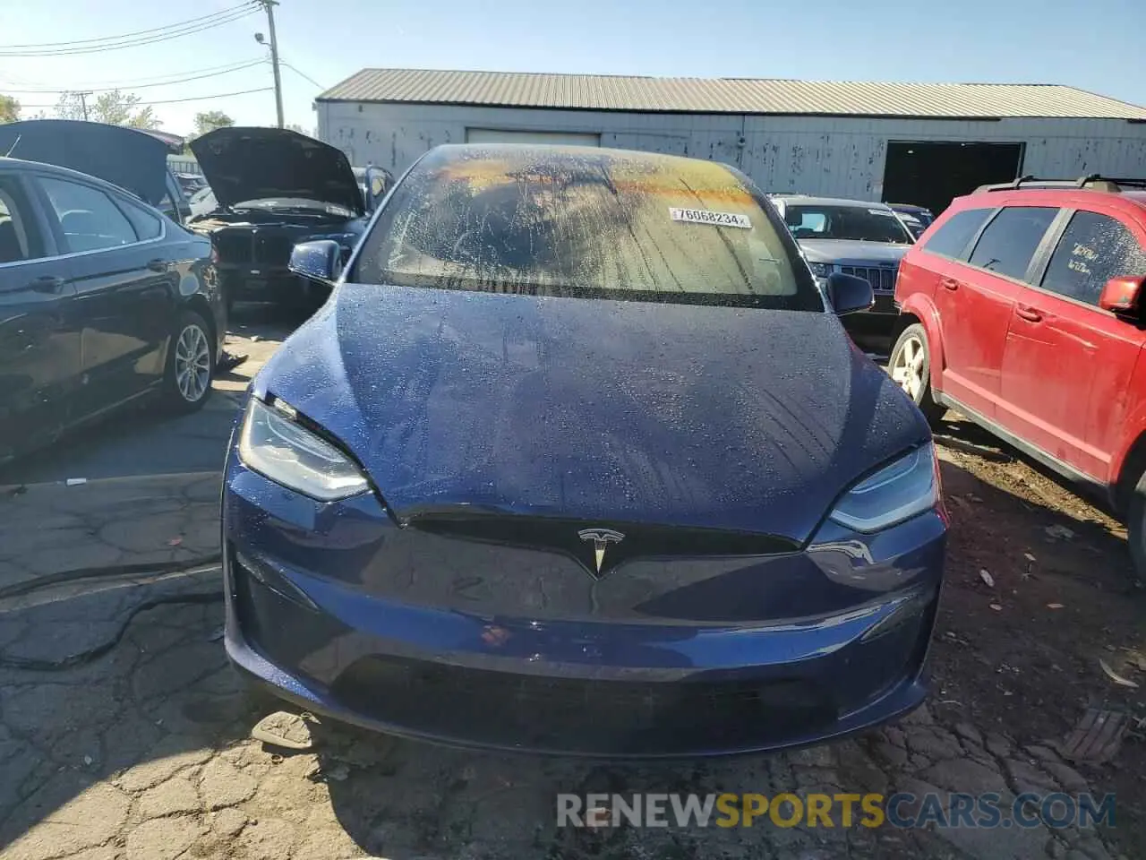5 Photograph of a damaged car 7SAXCDE57NF336967 TESLA MODEL X 2022
