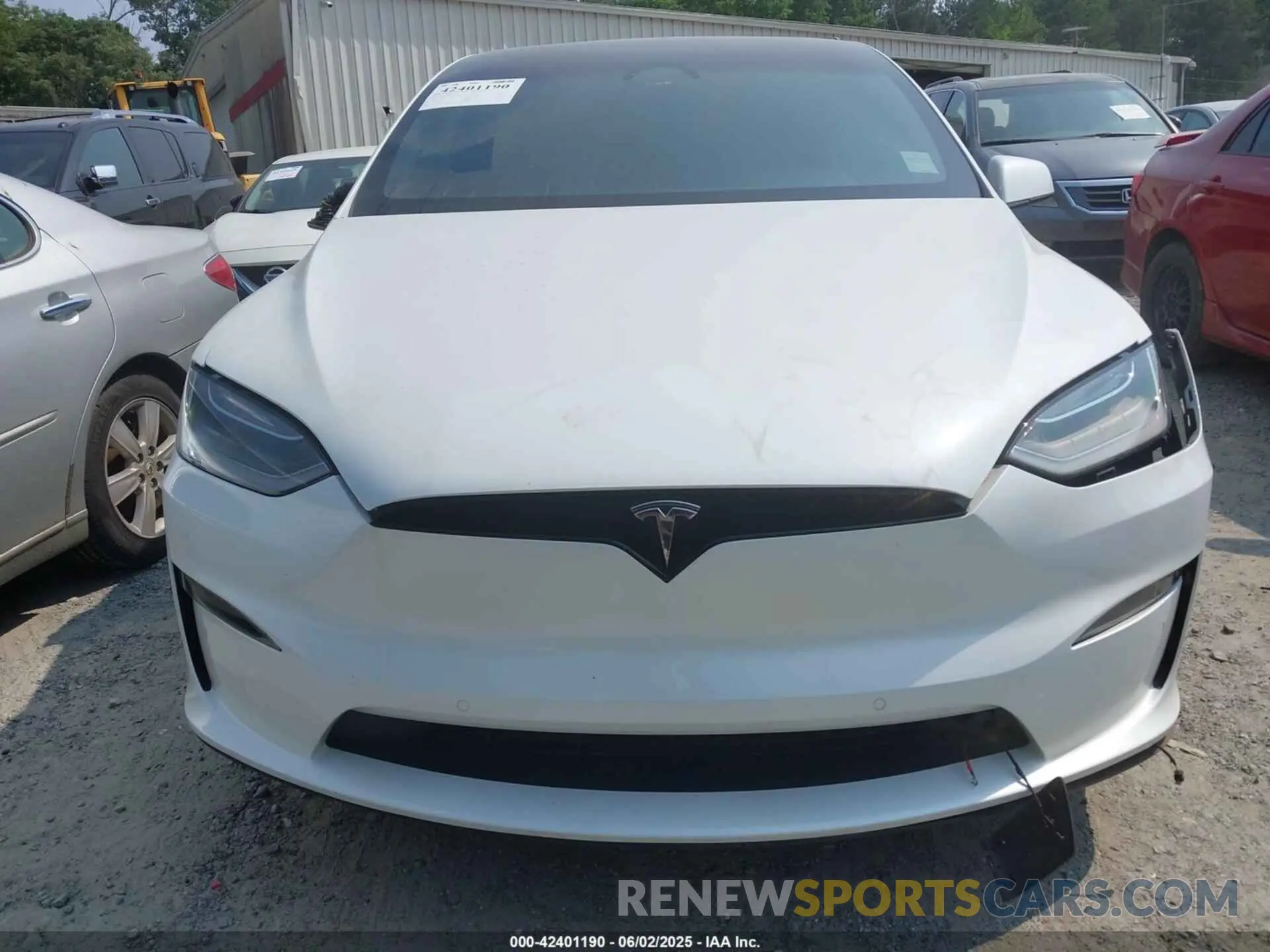 12 Photograph of a damaged car 7SAXCDE58NF356340 TESLA MODEL X 2022