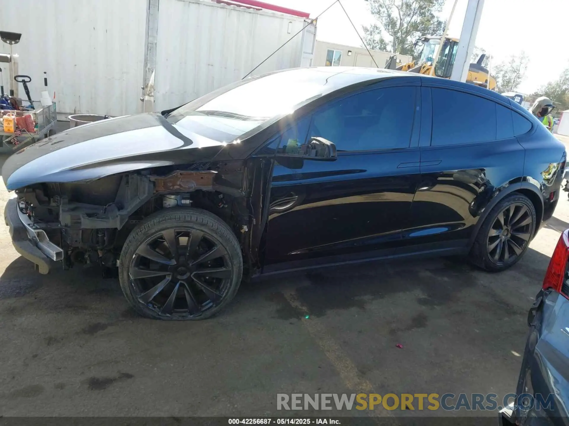 15 Фотография поврежденного автомобиля 7SAXCDE5XNF335585 TESLA MODEL X 2022