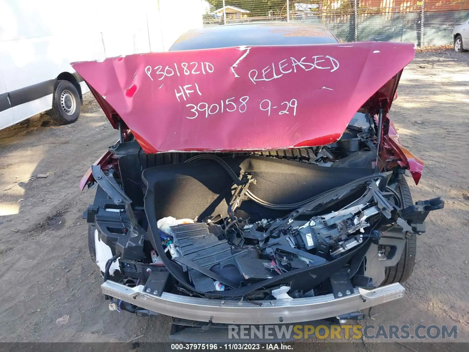 10 Photograph of a damaged car 7SAXCAE52PF392977 TESLA MODEL X 2023