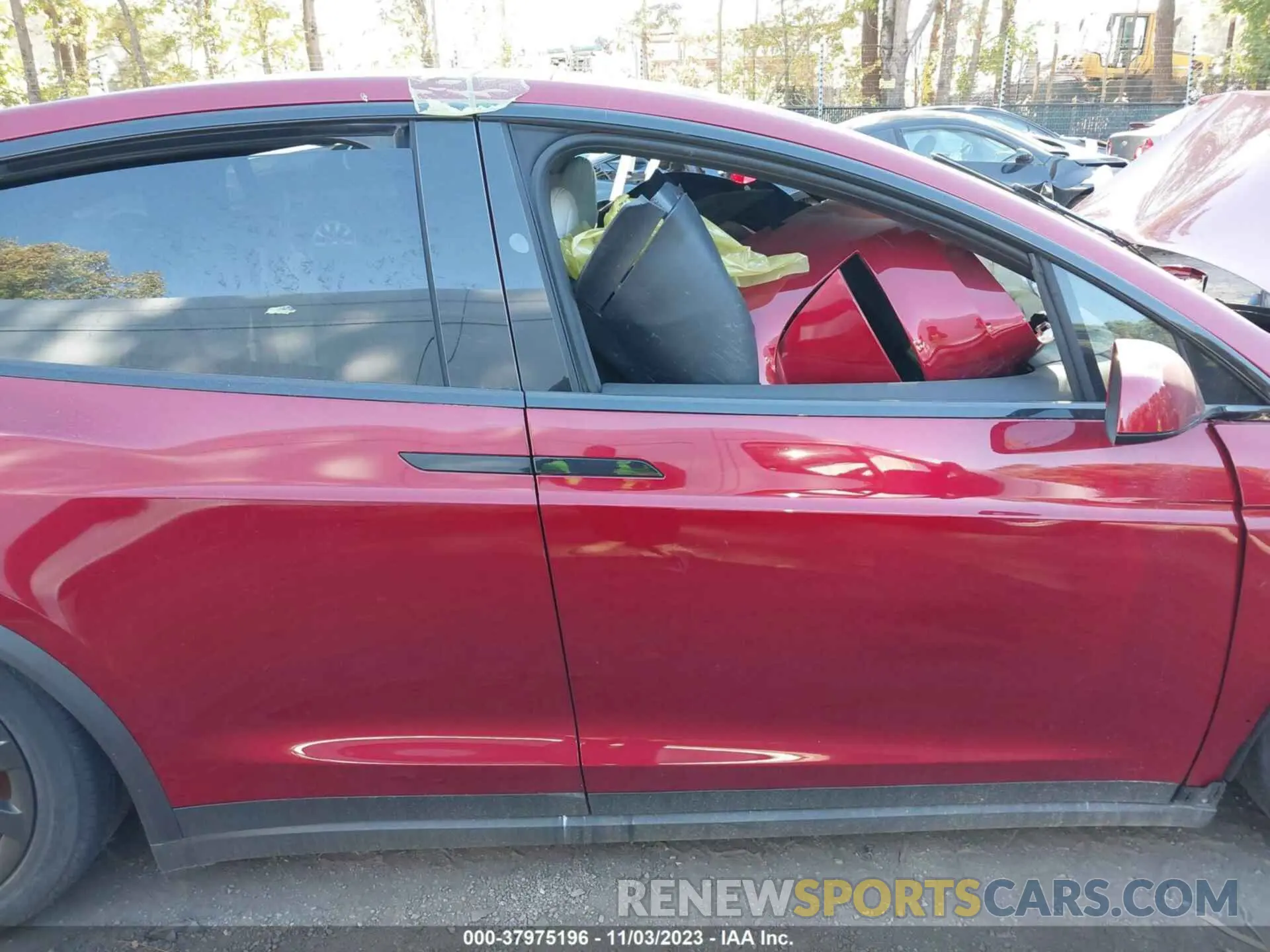 12 Photograph of a damaged car 7SAXCAE52PF392977 TESLA MODEL X 2023