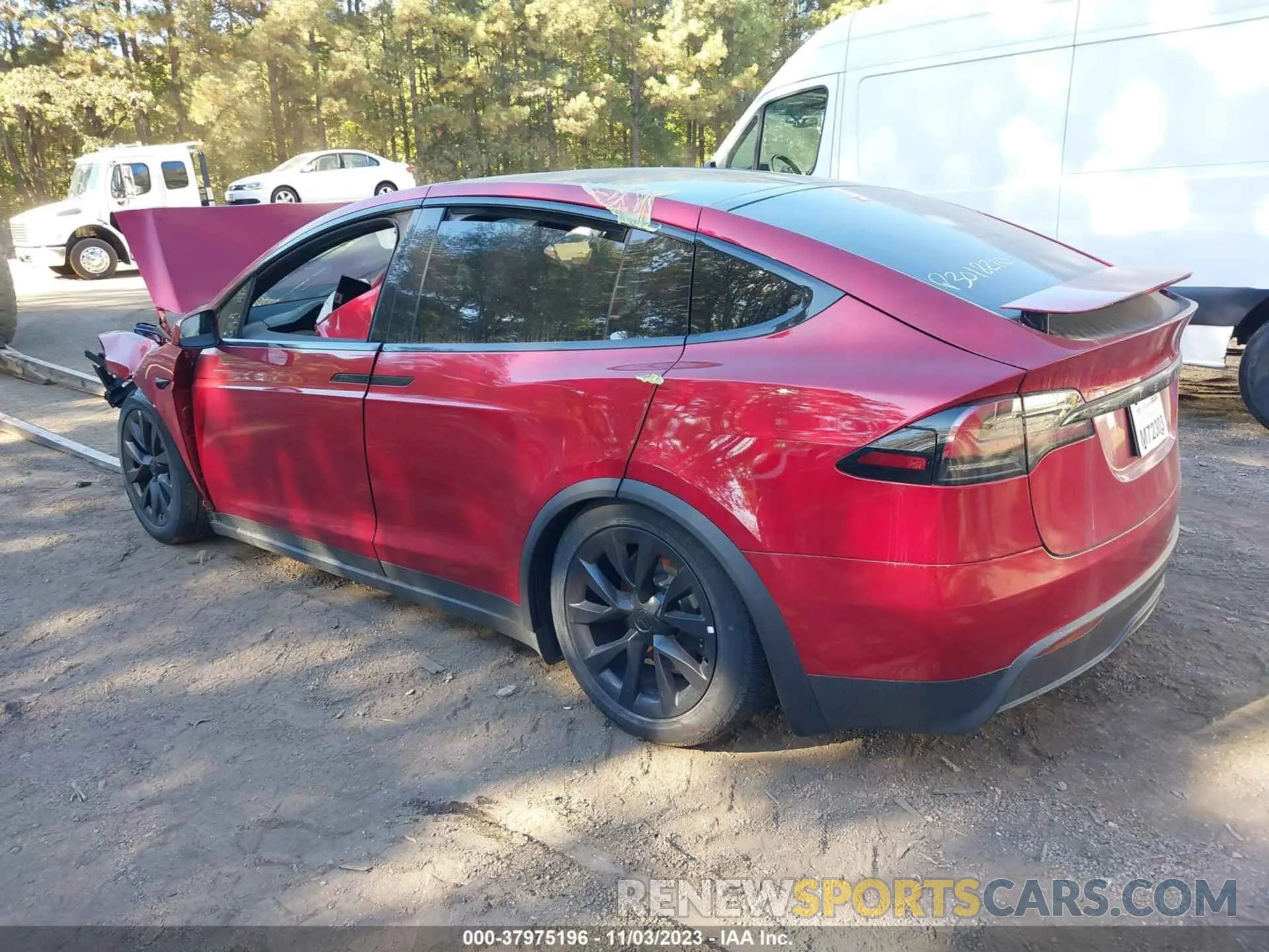 3 Photograph of a damaged car 7SAXCAE52PF392977 TESLA MODEL X 2023