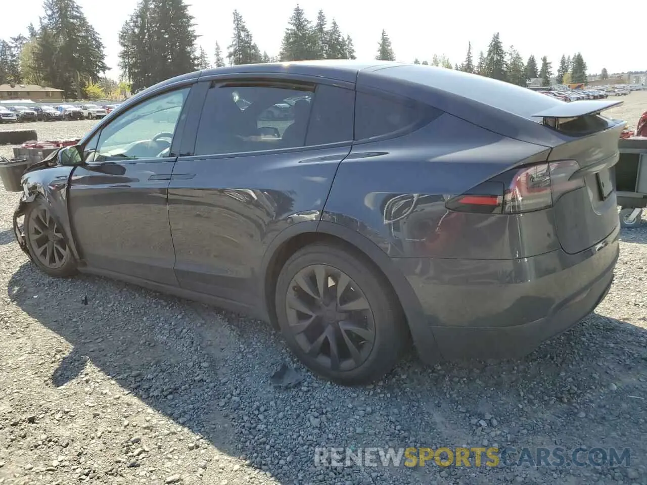 2 Photograph of a damaged car 7SAXCAE53PF422729 TESLA MODEL X 2023