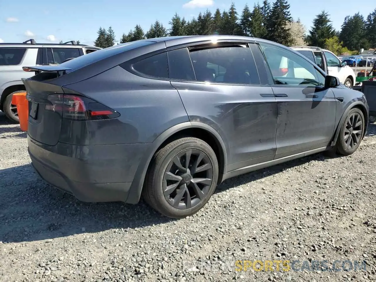 3 Photograph of a damaged car 7SAXCAE53PF422729 TESLA MODEL X 2023