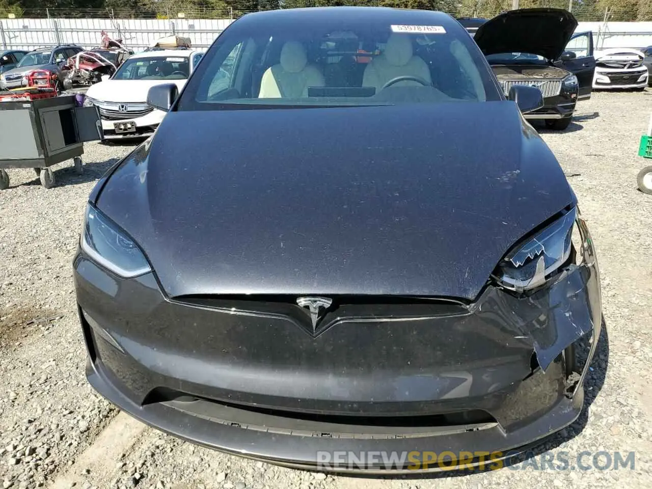 5 Photograph of a damaged car 7SAXCAE53PF422729 TESLA MODEL X 2023