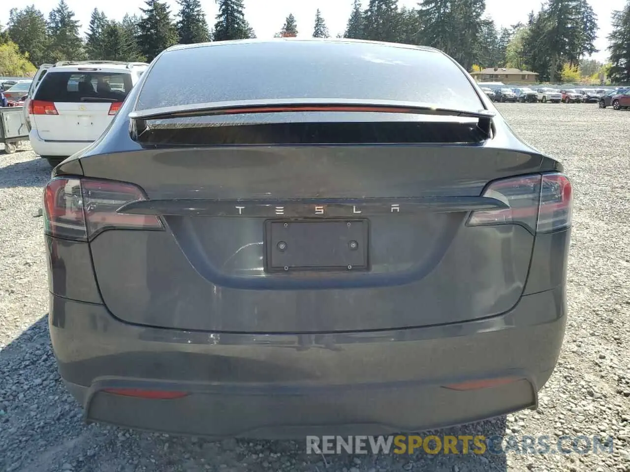 6 Photograph of a damaged car 7SAXCAE53PF422729 TESLA MODEL X 2023