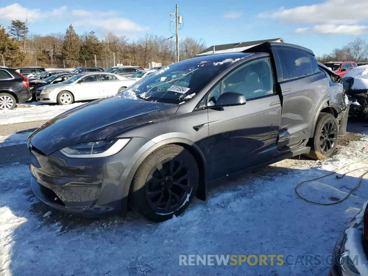 1 Photograph of a damaged car 7SAXCAE57PF396944 TESLA MODEL X 2023