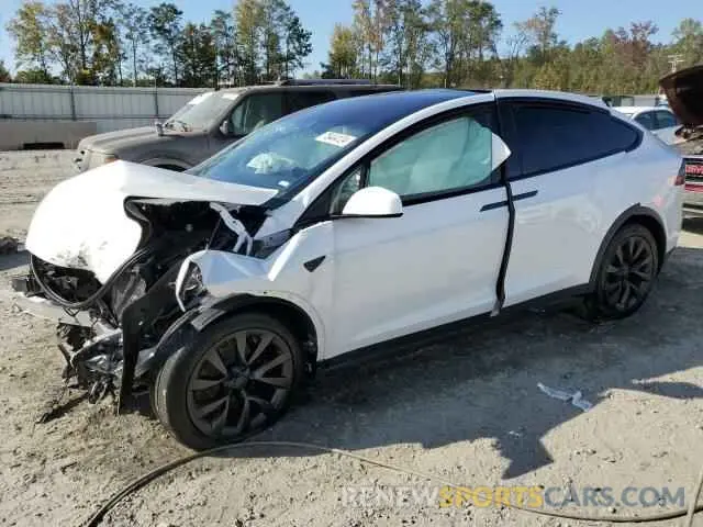 1 Photograph of a damaged car 7SAXCAE57PF399178 TESLA MODEL X 2023