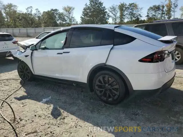 2 Photograph of a damaged car 7SAXCAE57PF399178 TESLA MODEL X 2023