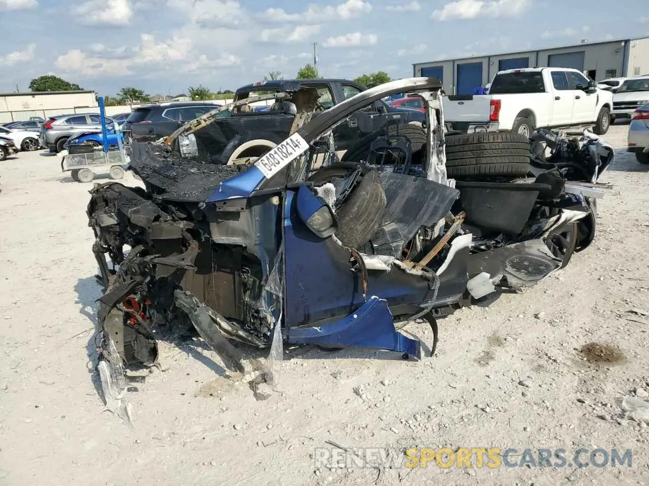 1 Фотография поврежденного автомобиля 7SAXCAE57PF404881 TESLA MODEL X 2023