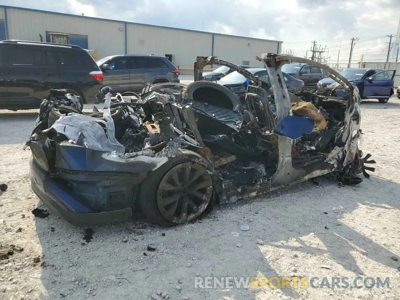 3 Фотография поврежденного автомобиля 7SAXCAE57PF404881 TESLA MODEL X 2023