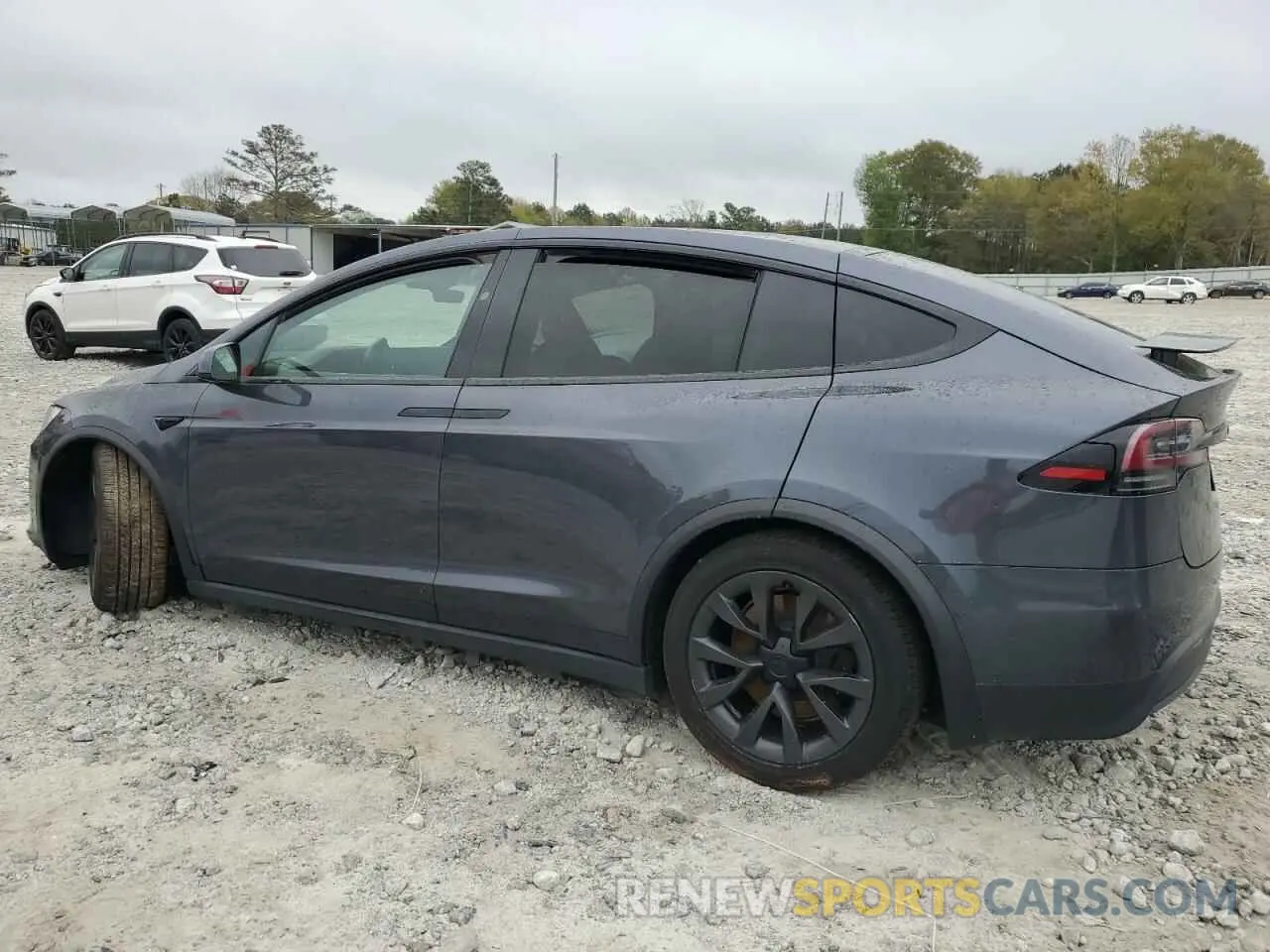 2 Фотография поврежденного автомобиля 7SAXCAE58PF373852 TESLA MODEL X 2023