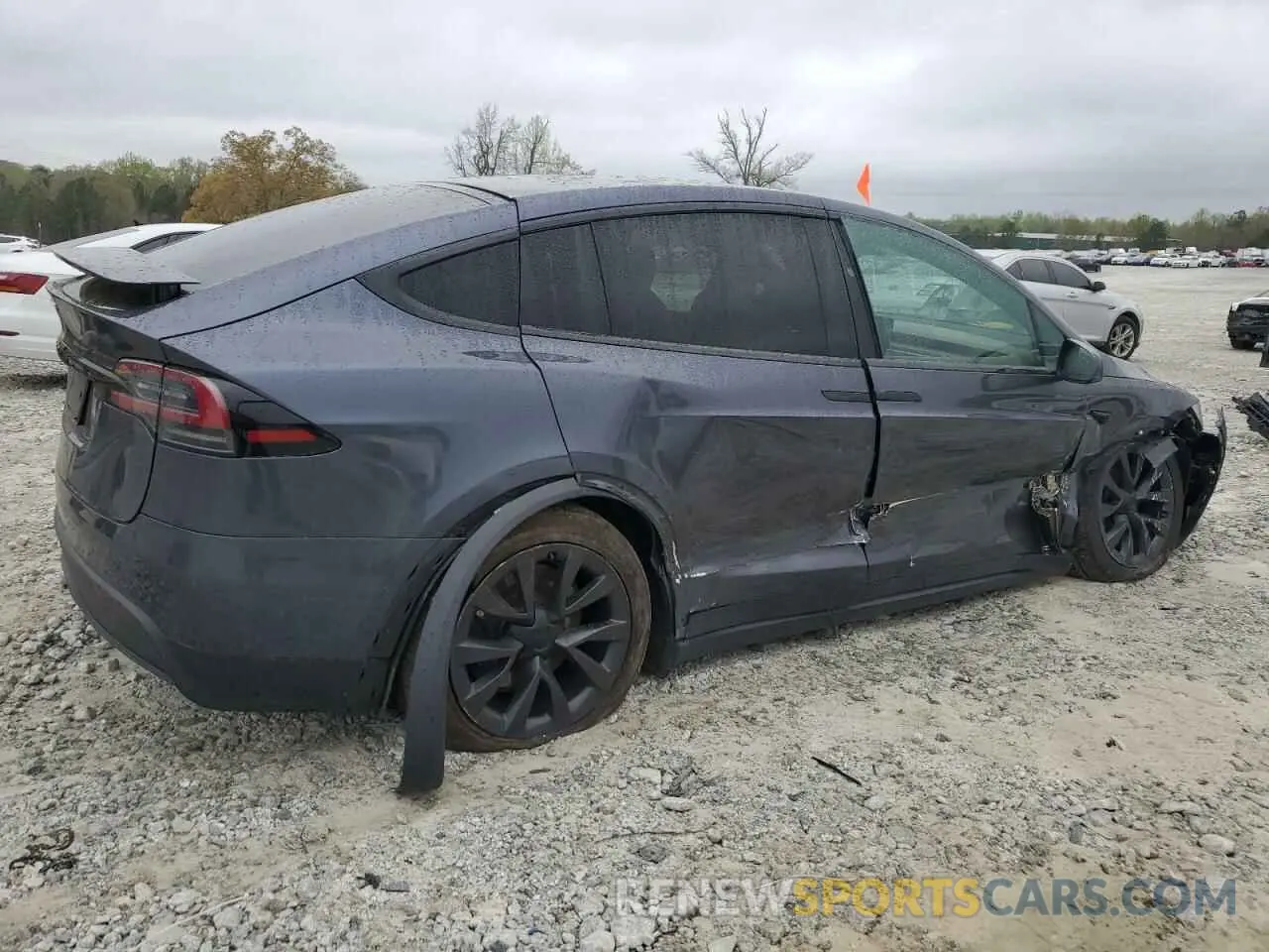 3 Фотография поврежденного автомобиля 7SAXCAE58PF373852 TESLA MODEL X 2023