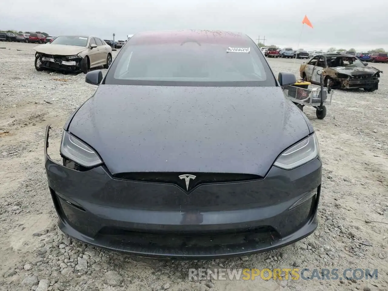 5 Фотография поврежденного автомобиля 7SAXCAE58PF373852 TESLA MODEL X 2023