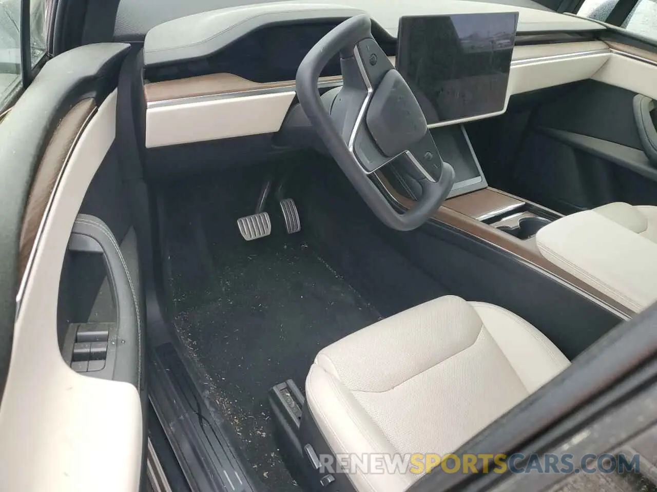 8 Фотография поврежденного автомобиля 7SAXCAE58PF373852 TESLA MODEL X 2023