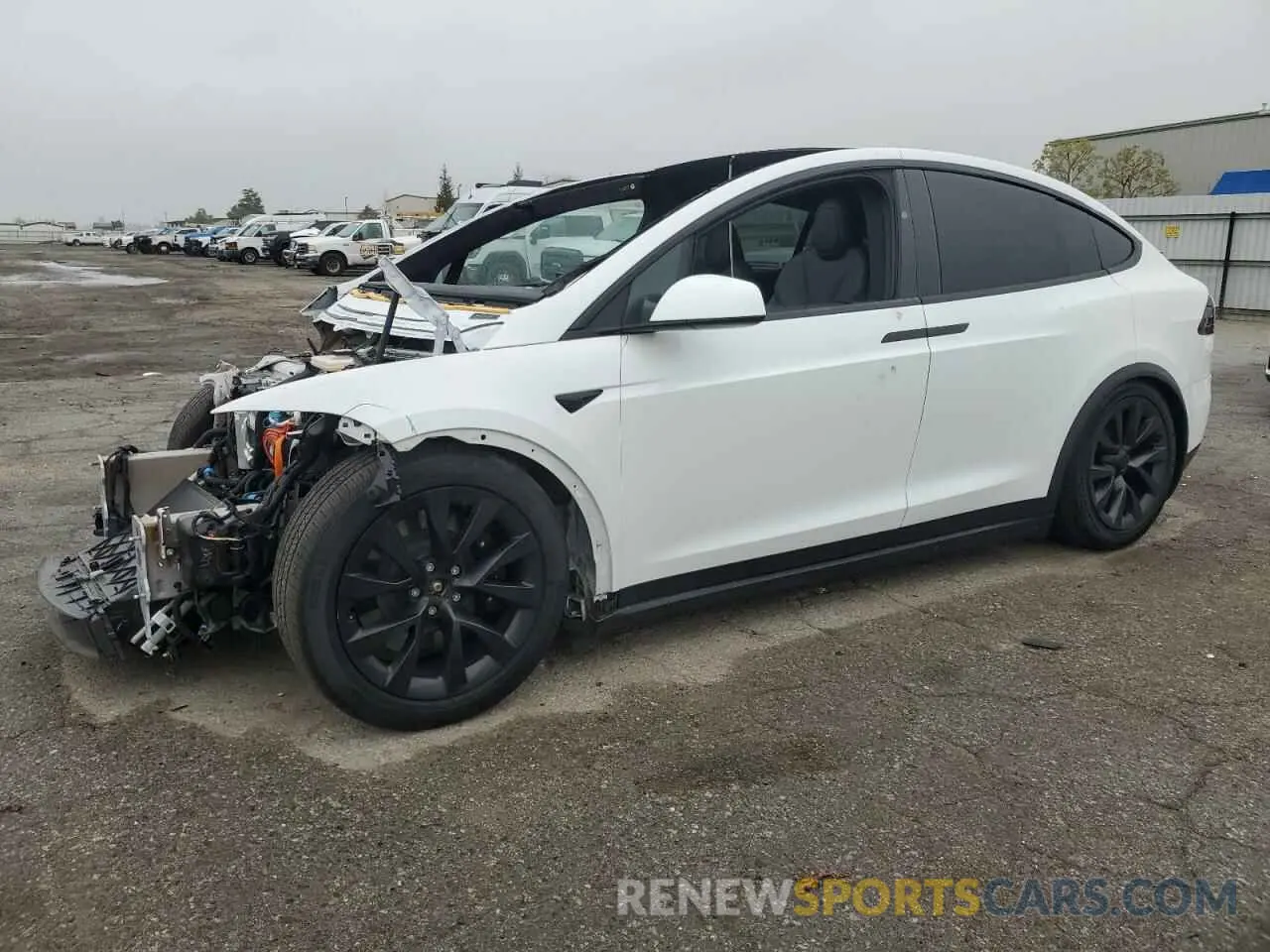1 Photograph of a damaged car 7SAXCAE58PF379943 TESLA MODEL X 2023