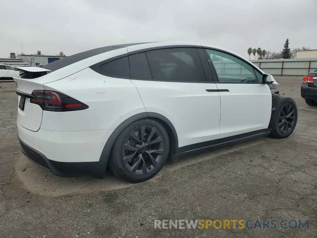 3 Photograph of a damaged car 7SAXCAE58PF379943 TESLA MODEL X 2023
