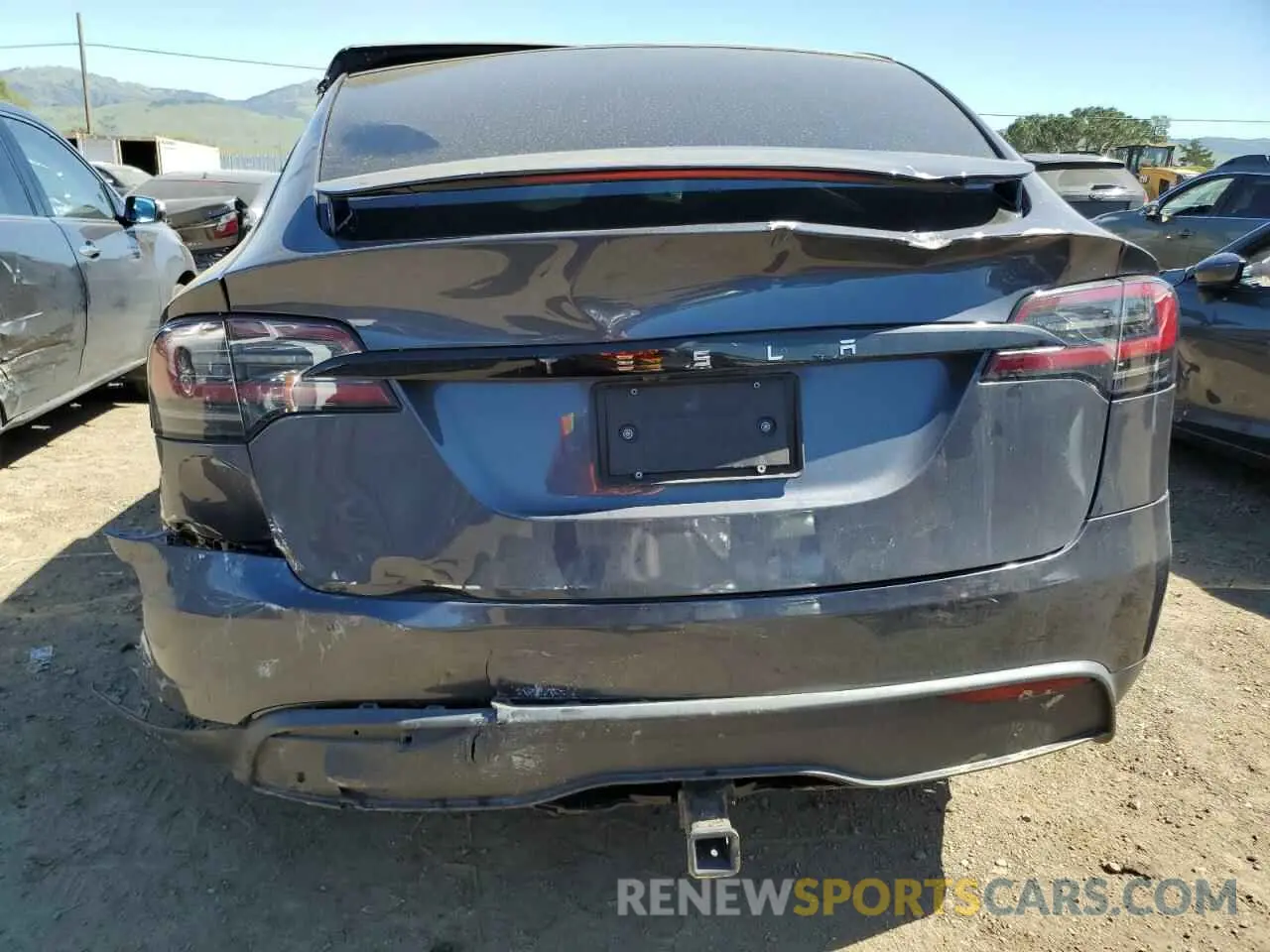 6 Фотография поврежденного автомобиля 7SAXCAE58PF395964 TESLA MODEL X 2023