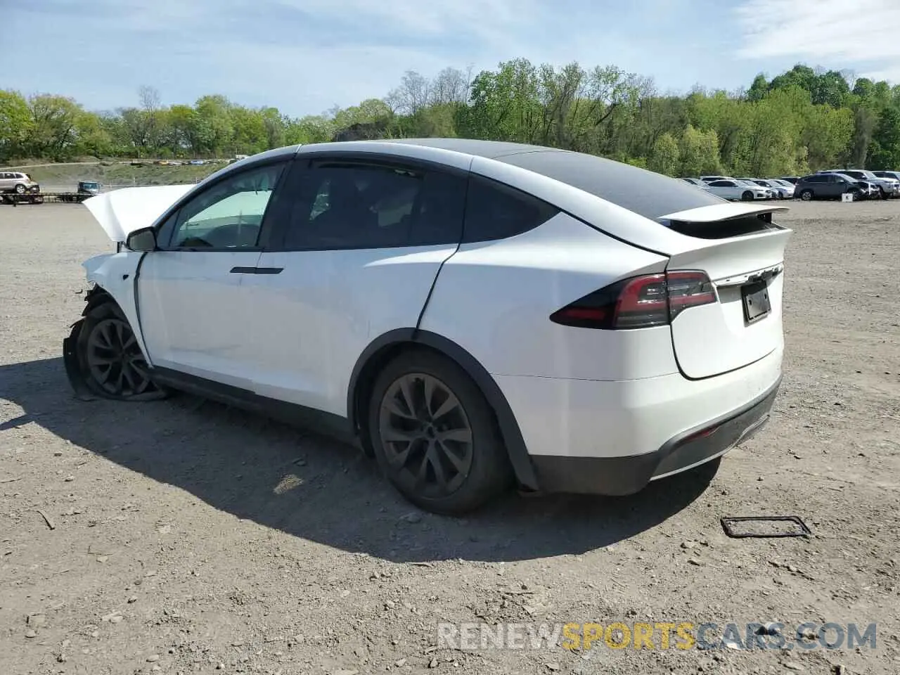2 Фотография поврежденного автомобиля 7SAXCAE58PF405683 TESLA MODEL X 2023