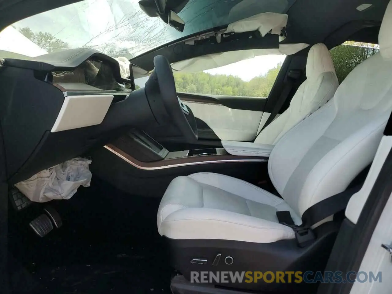 7 Фотография поврежденного автомобиля 7SAXCAE58PF405683 TESLA MODEL X 2023