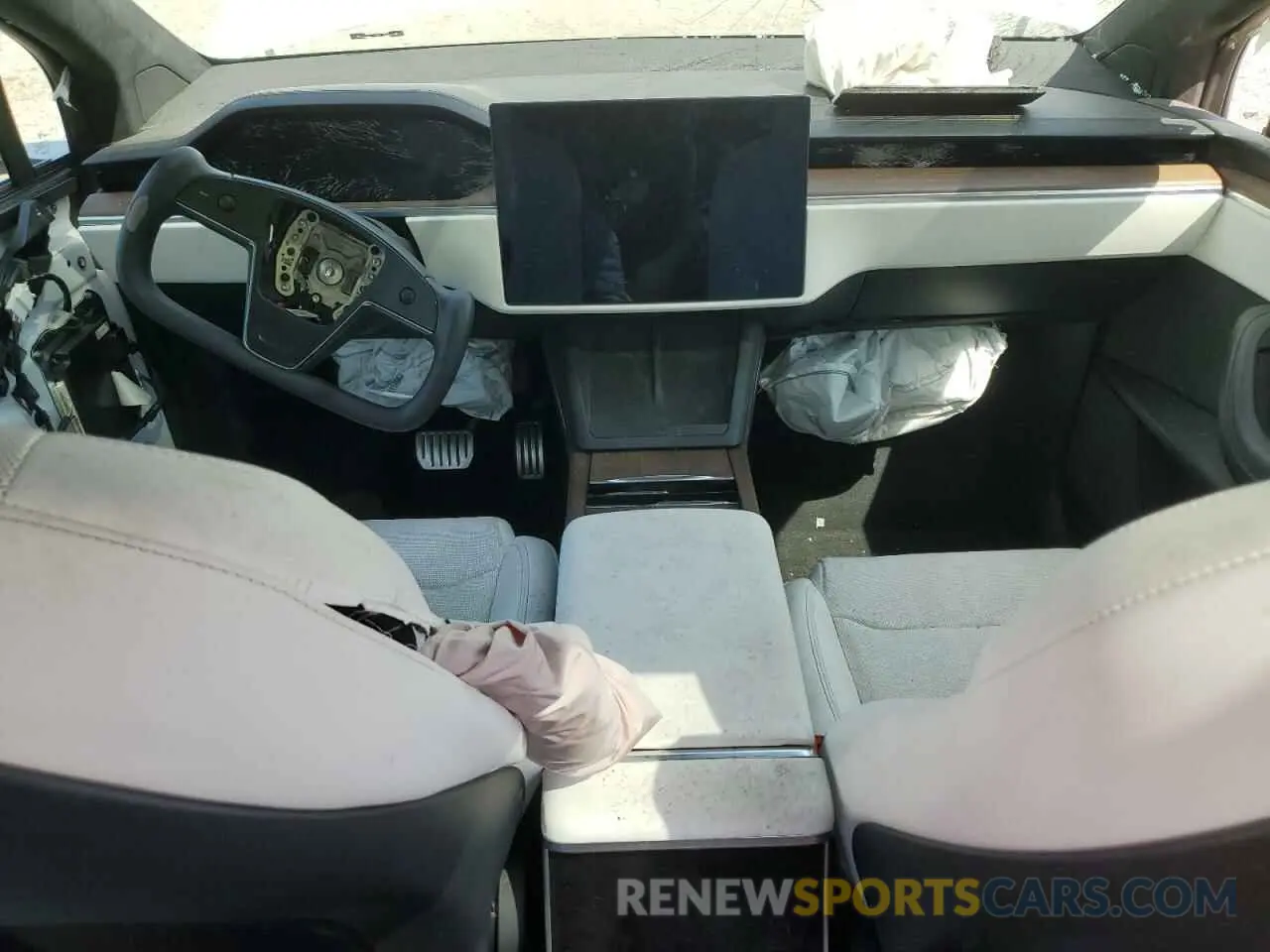 8 Фотография поврежденного автомобиля 7SAXCAE58PF405683 TESLA MODEL X 2023