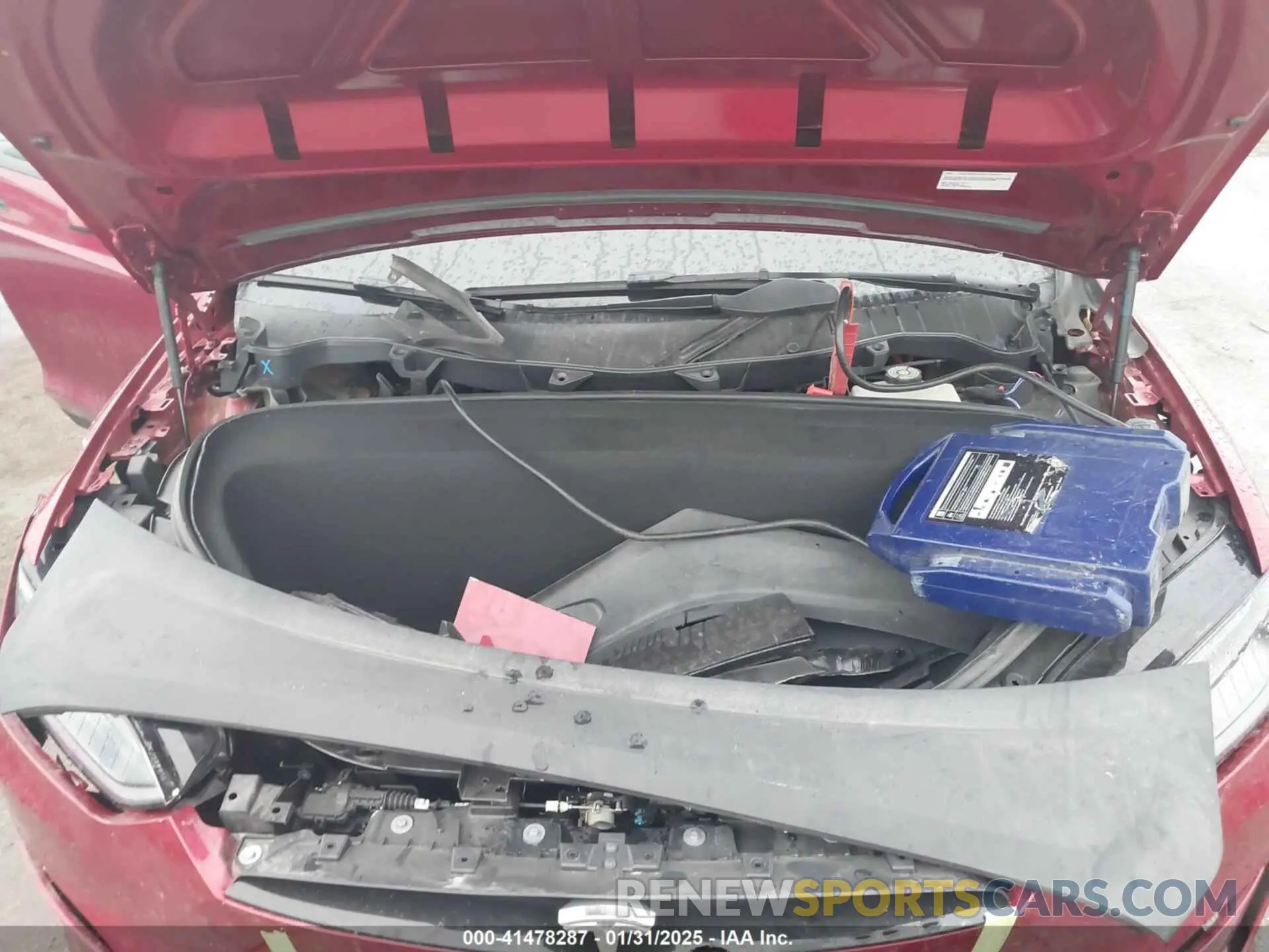 10 Фотография поврежденного автомобиля 7SAXCAE58PF409278 TESLA MODEL X 2023