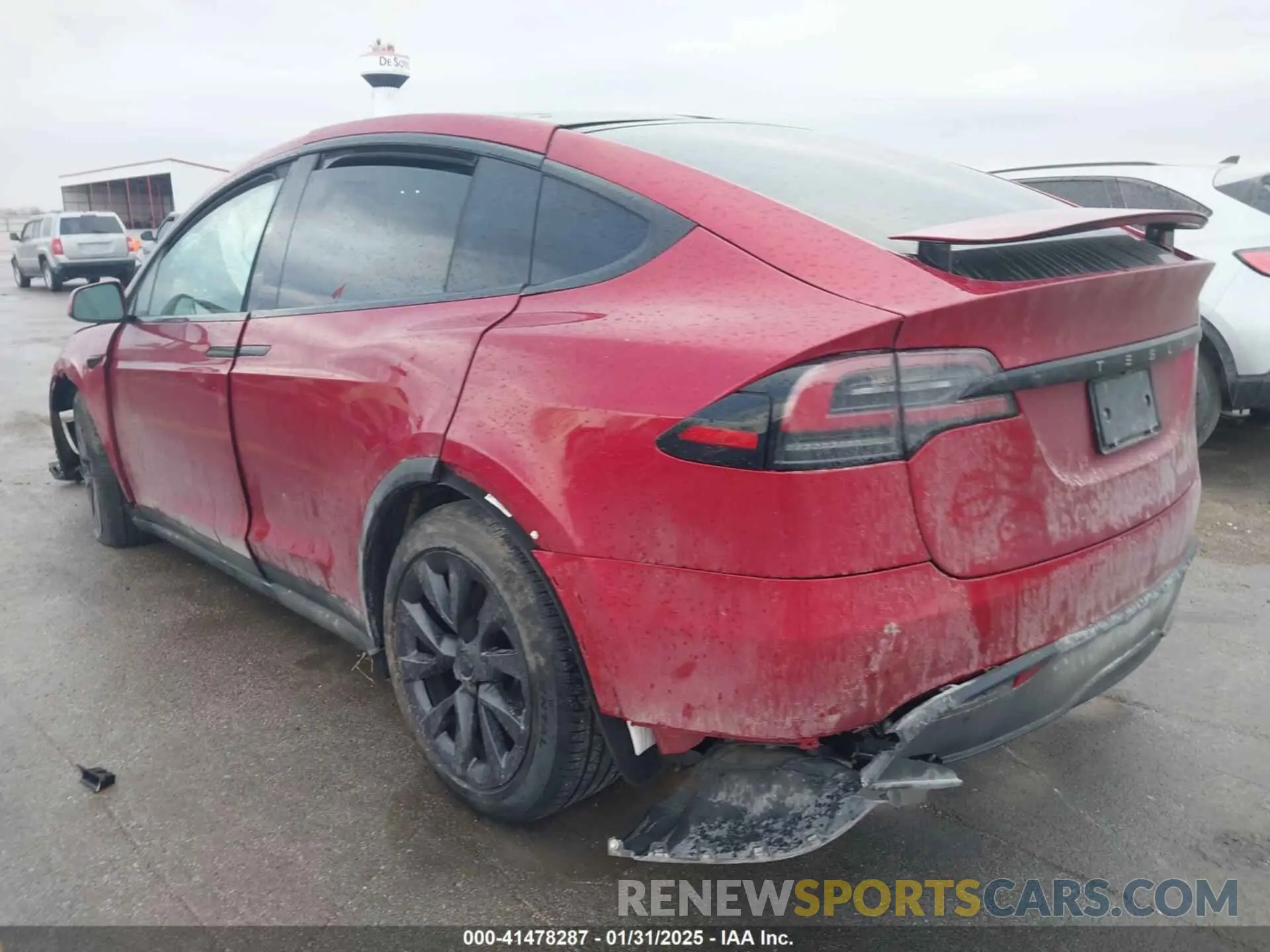3 Фотография поврежденного автомобиля 7SAXCAE58PF409278 TESLA MODEL X 2023