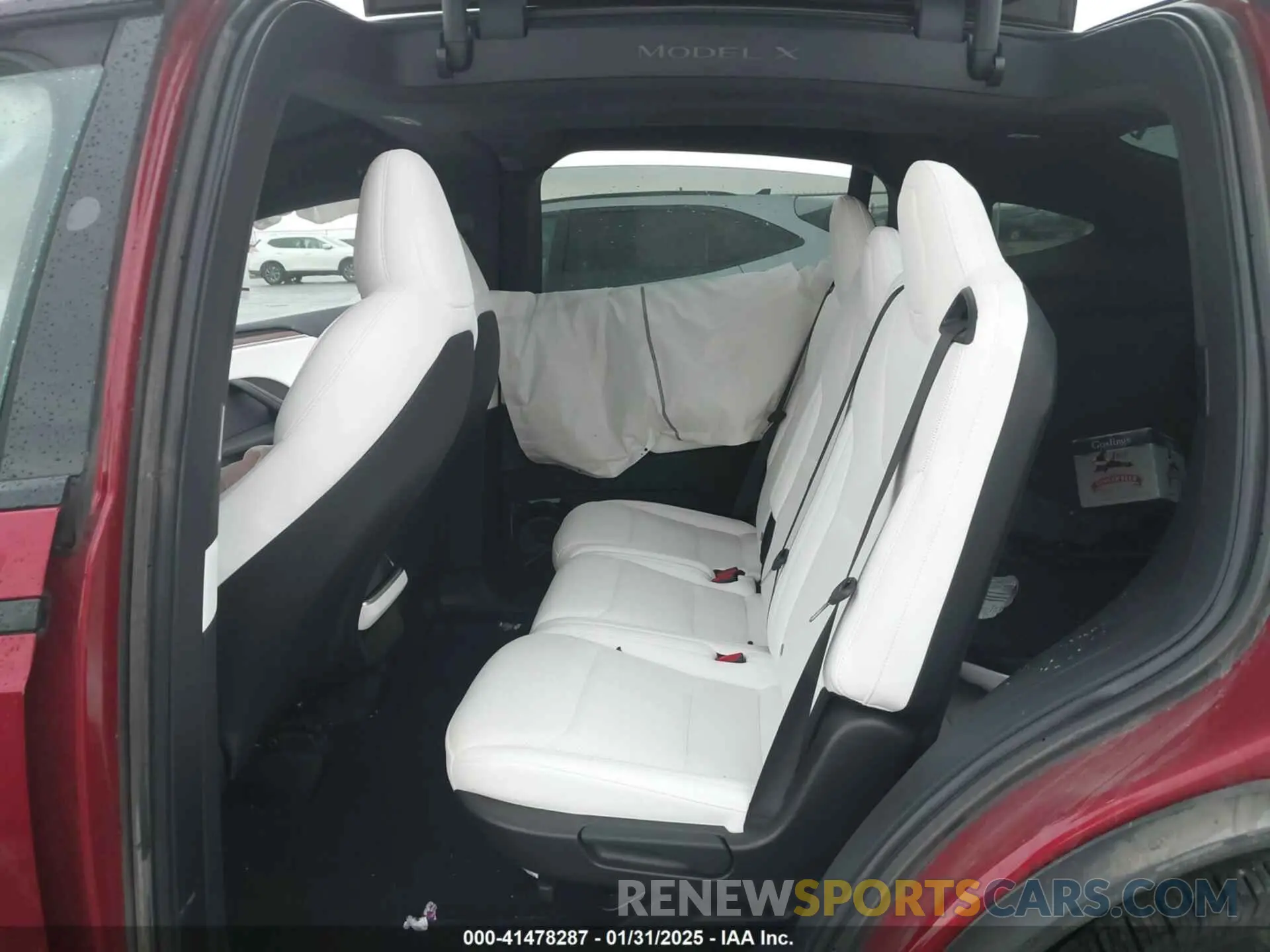 8 Фотография поврежденного автомобиля 7SAXCAE58PF409278 TESLA MODEL X 2023