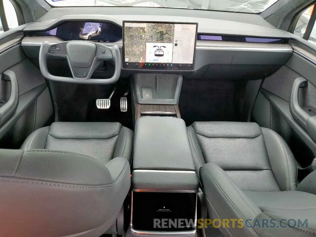 8 Фотография поврежденного автомобиля 7SAXCBE51PF377652 TESLA MODEL X 2023