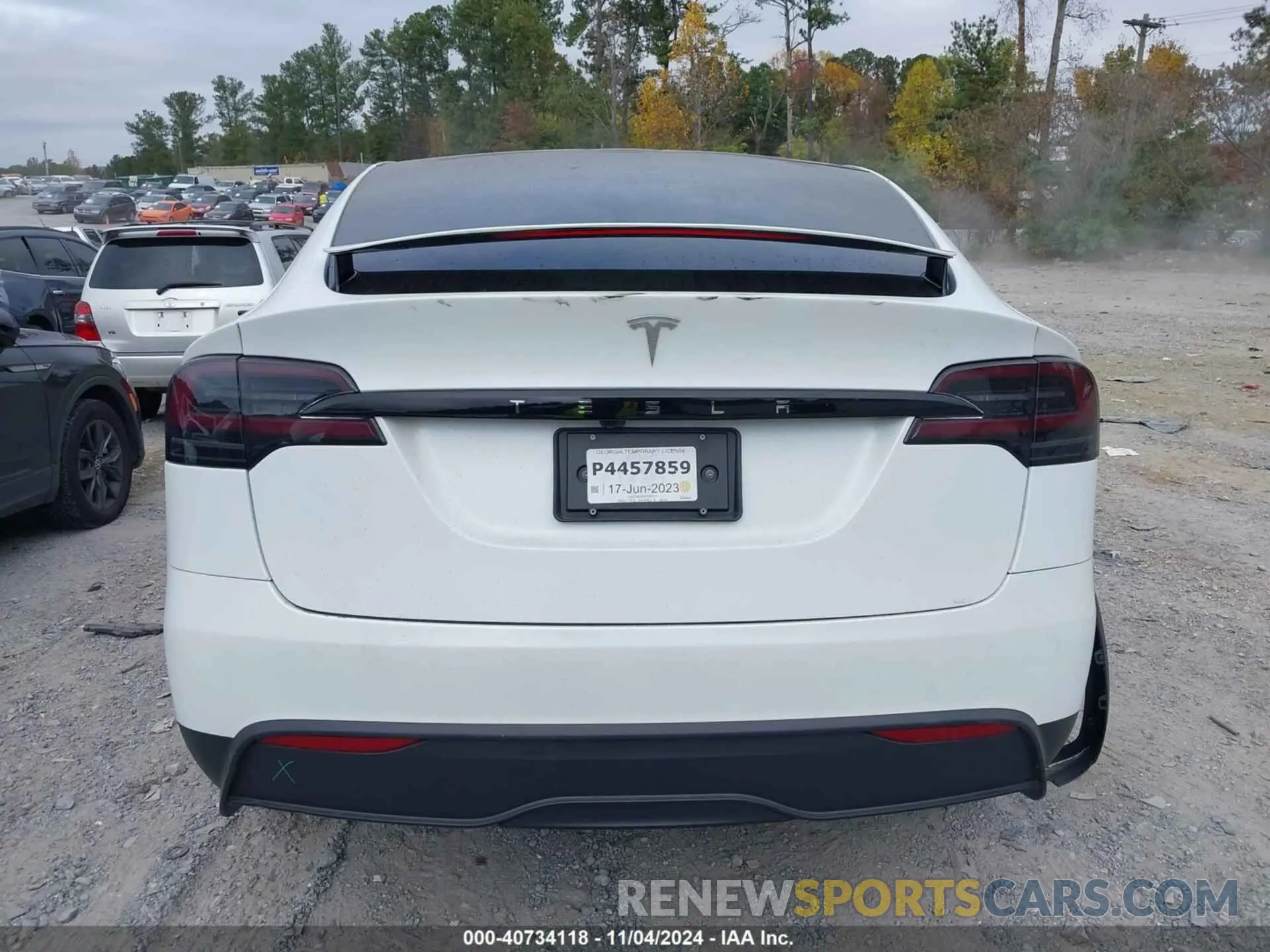 15 Фотография поврежденного автомобиля 7SAXCBE51PF397027 TESLA MODEL X 2023