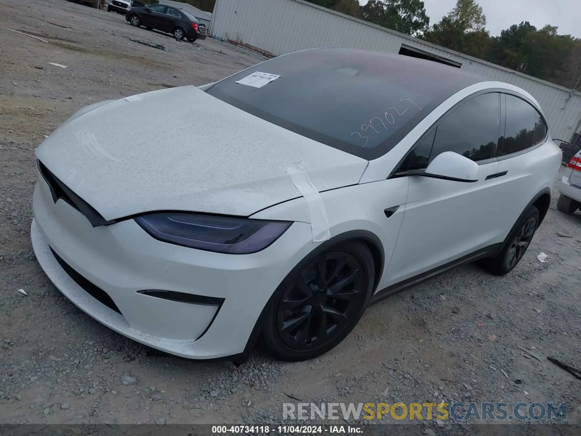 2 Фотография поврежденного автомобиля 7SAXCBE51PF397027 TESLA MODEL X 2023