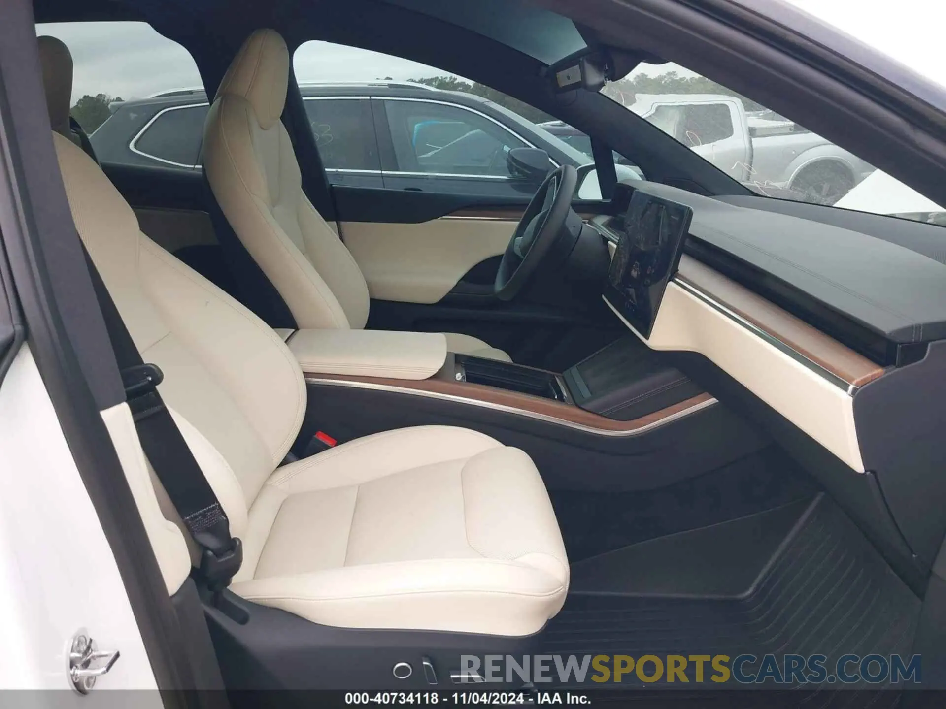 5 Фотография поврежденного автомобиля 7SAXCBE51PF397027 TESLA MODEL X 2023