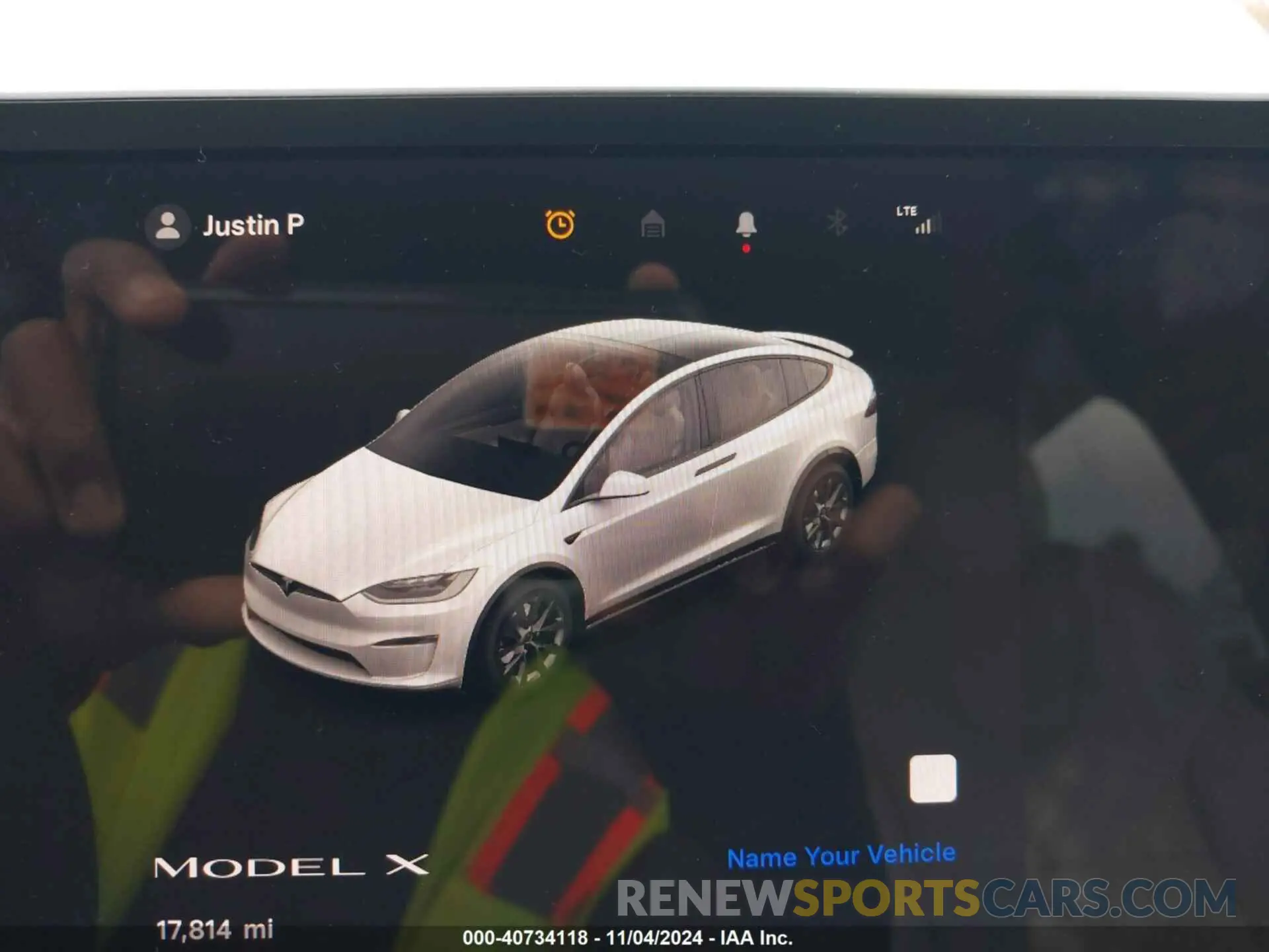 7 Фотография поврежденного автомобиля 7SAXCBE51PF397027 TESLA MODEL X 2023