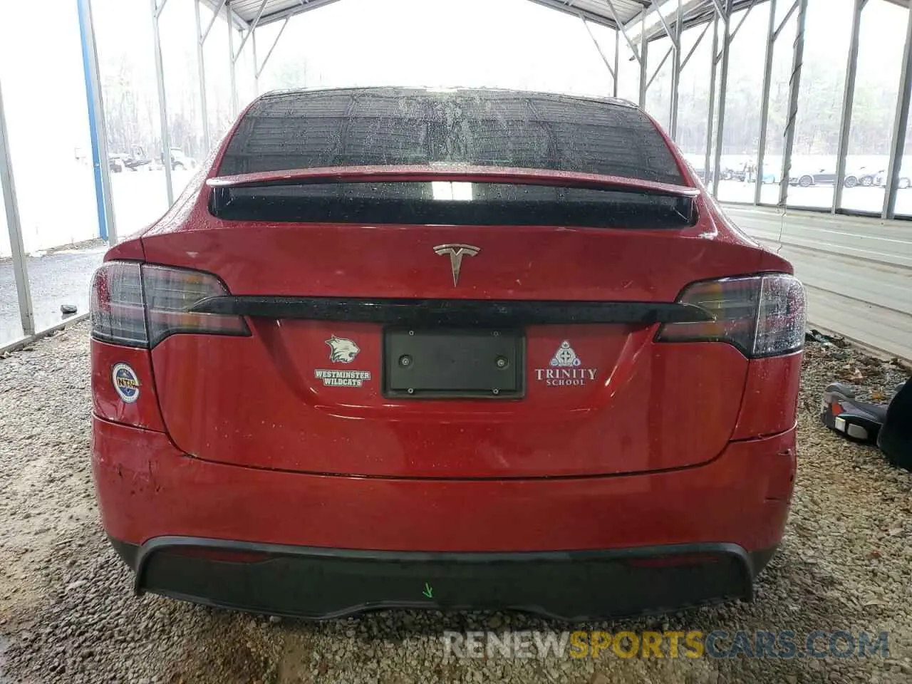 6 Фотография поврежденного автомобиля 7SAXCBE52PF365140 TESLA MODEL X 2023