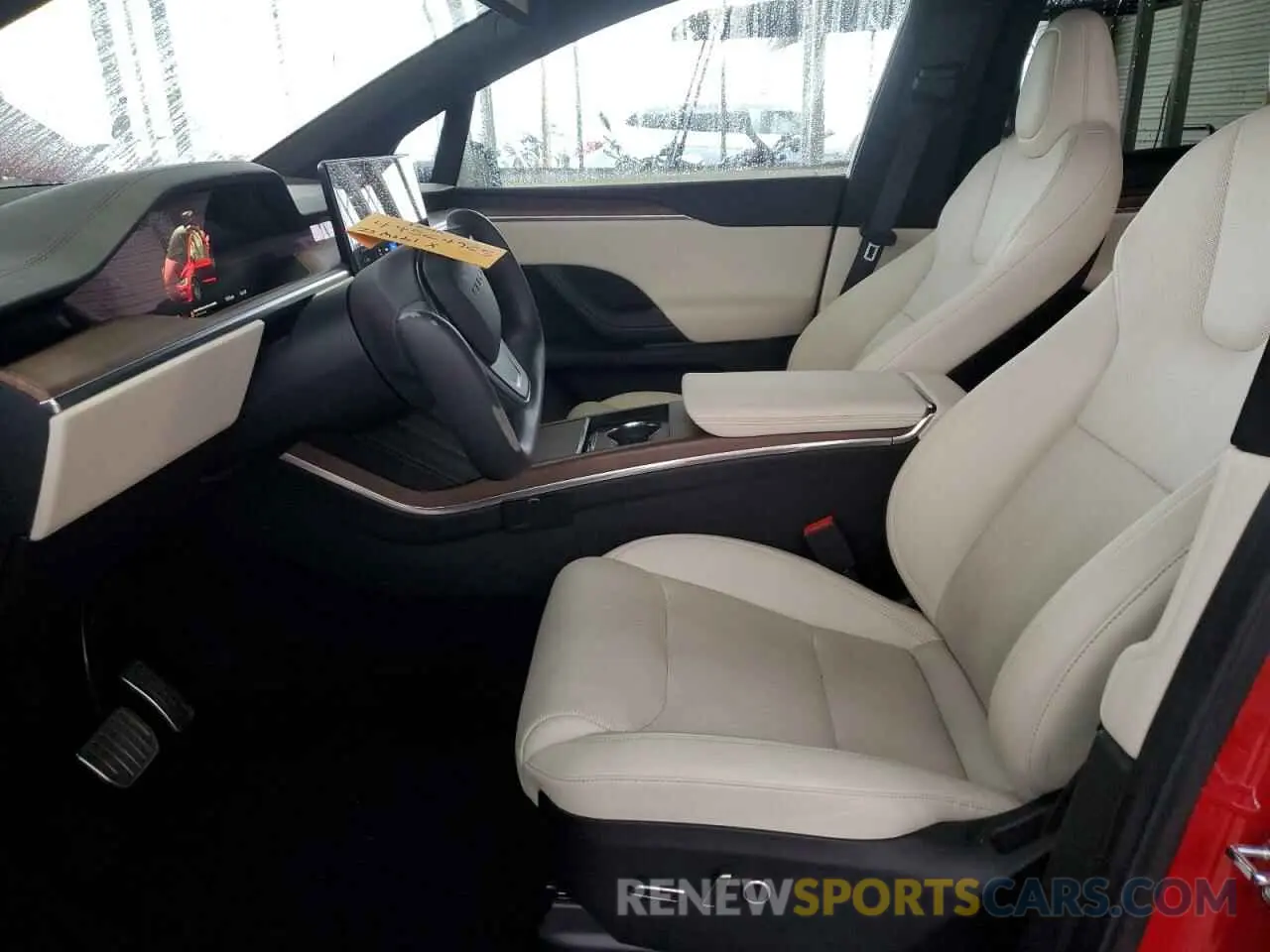 7 Фотография поврежденного автомобиля 7SAXCBE52PF365140 TESLA MODEL X 2023